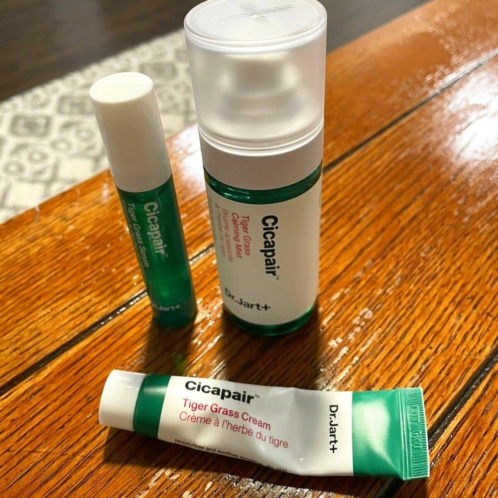 Dr Jart Cicapair Tiger Grass Serum Creme and Calming Spray See Description